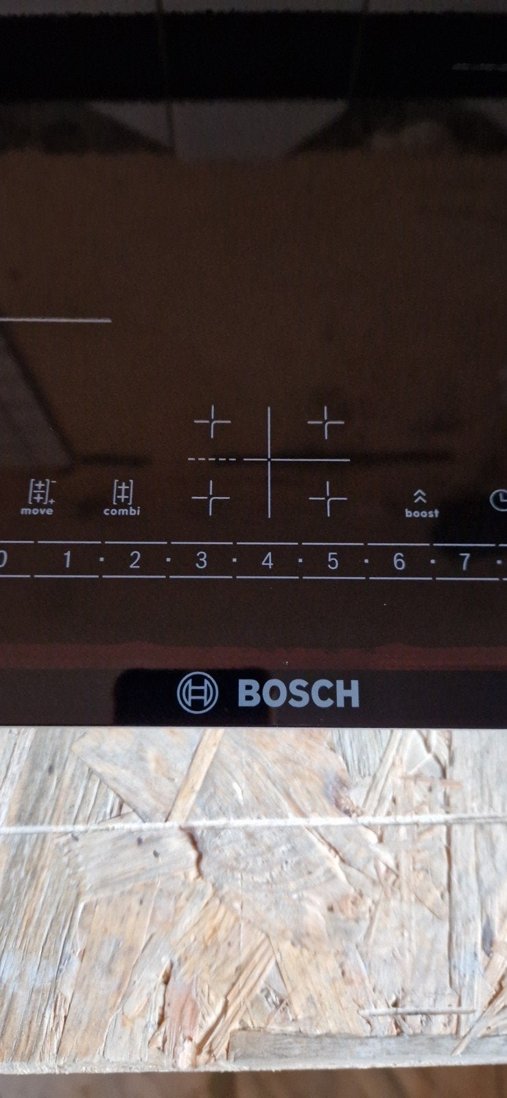 Bosch PVS775FB5E Inductiekookplaat - Zo goed als nieuw, Witgoed en Apparatuur, Ophalen, 4 kookzones, Zo goed als nieuw, Inbouw