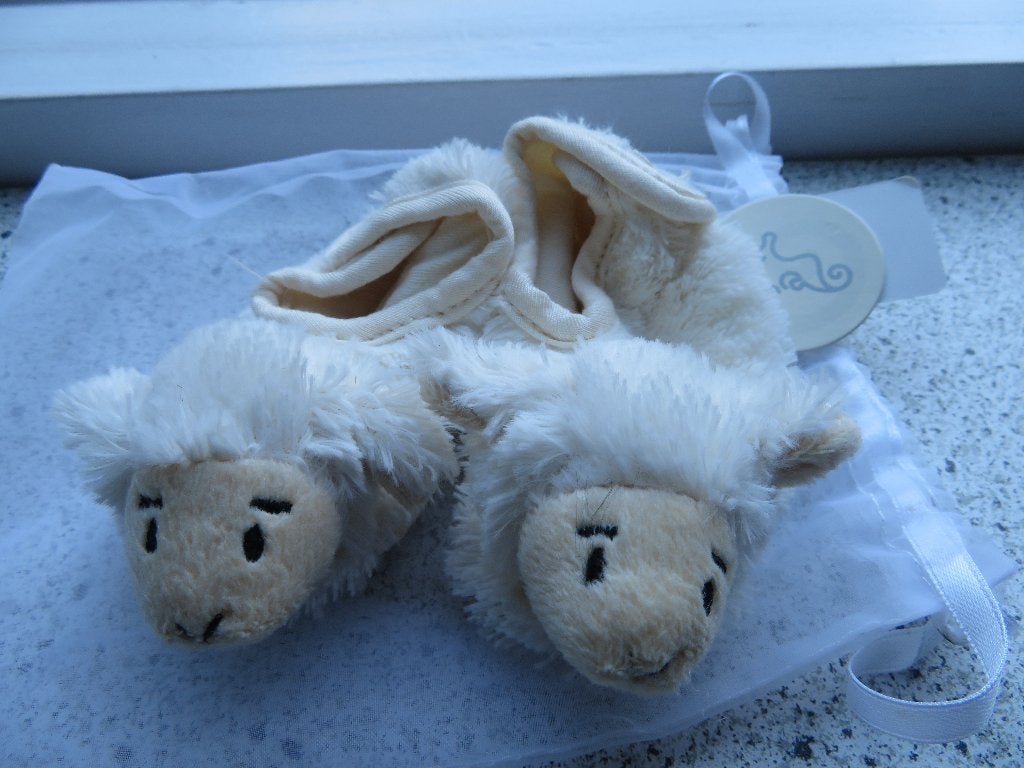Lammy Slippers in Organza Bag Happy Horse schaap slofjes, Kinderen en Baby's, Speelgoed | Knuffels en Pluche, Nieuw, Overige typen
