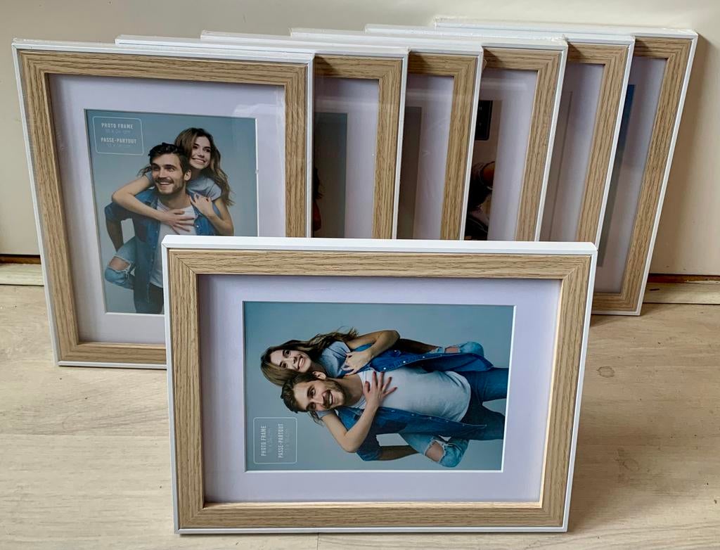 Houten Foto Frame [Frame 18x24cm - Passe-partout 13x18cm], Minder dan 50 cm, Nieuw, Ophalen of Verzenden, Minder dan 50 cm
