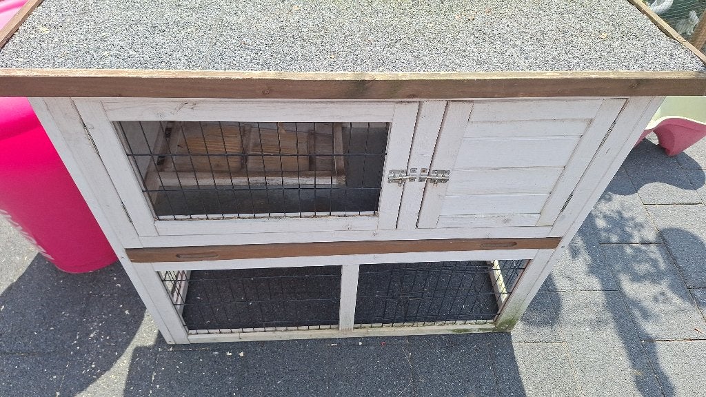 Konijnenhok, Dieren en Toebehoren, Ophalen, Gebruikt, 60 tot 90 cm, Konijn