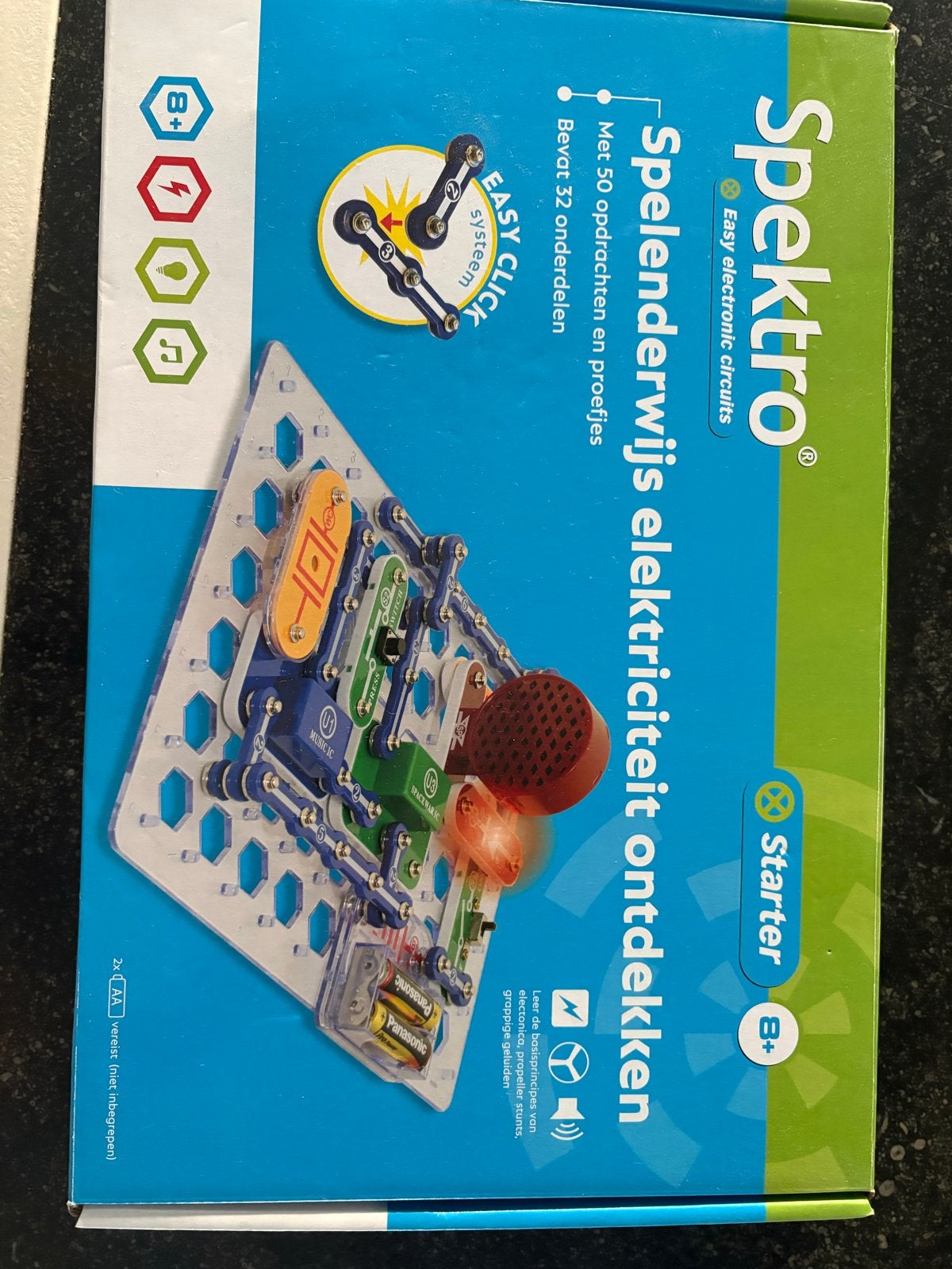 Spektro Starter: Spelenderwijs Elektriciteit Ontdekken, Ophalen of Verzenden, Nieuw, Bouwen, Met licht