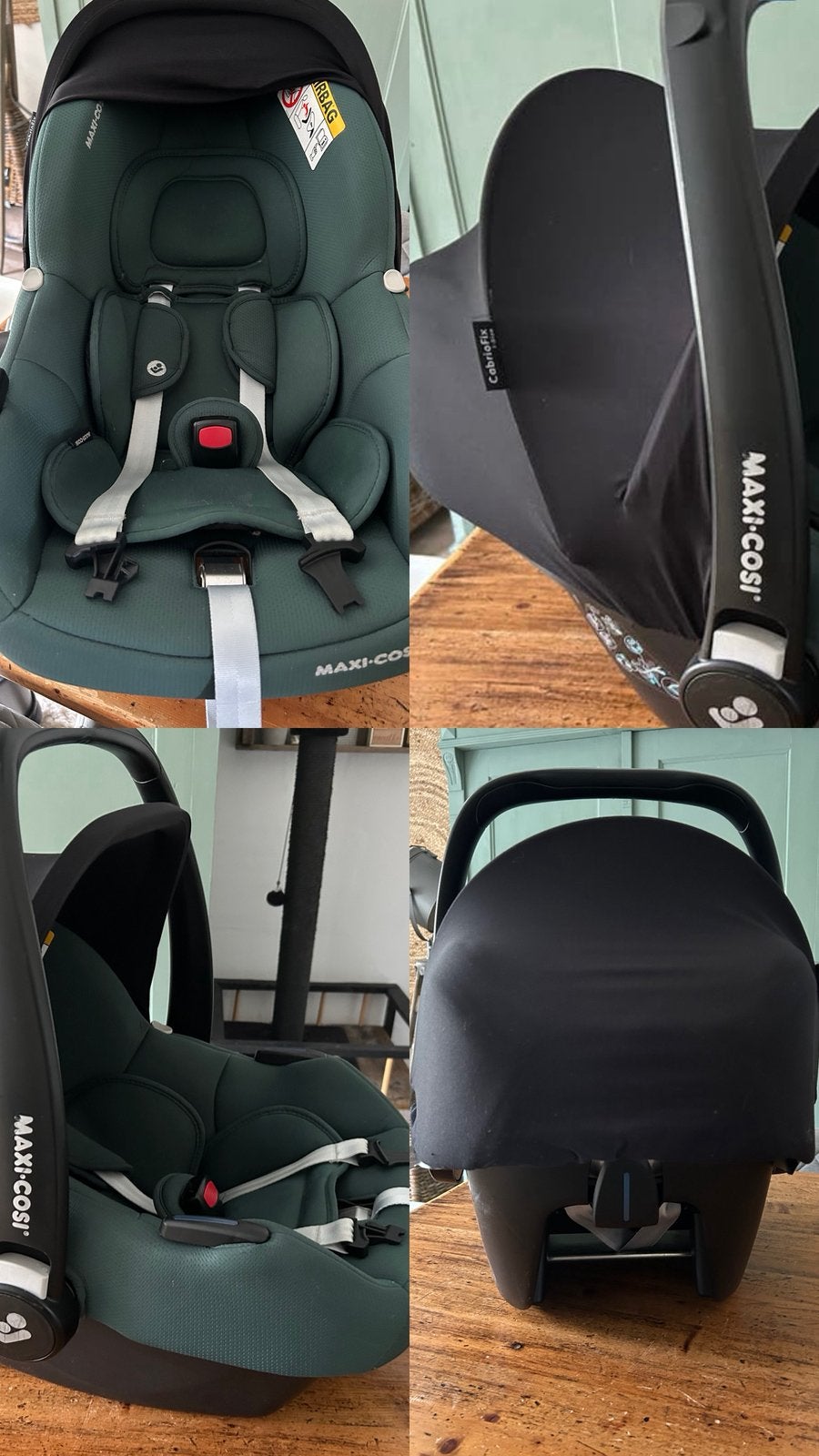 Nette cabriofix i-size baby autostoel, Kinderen en Baby's, Autostoeltjes, Ophalen, Zo goed als nieuw, Isofix, 0 t/m 13 kg