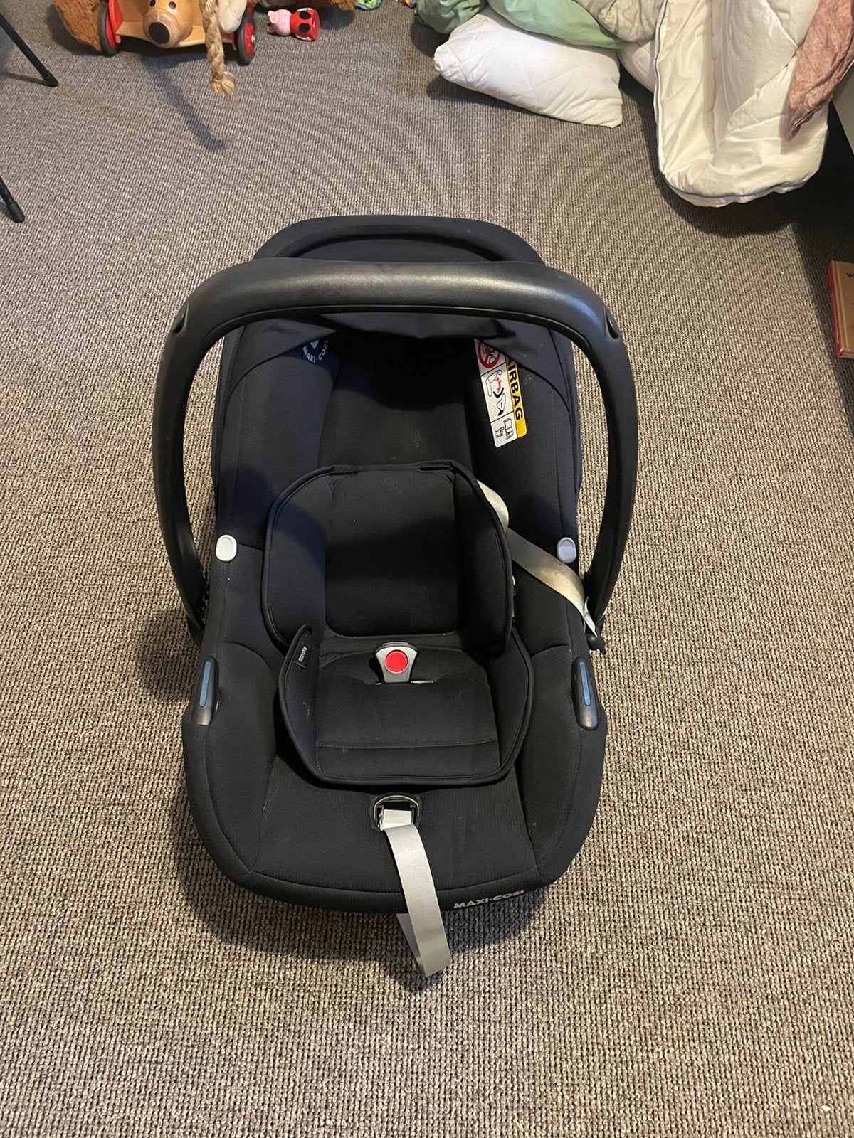 Maxi cosi met familyfix, Kinderen en Baby's, Autostoeltjes, Ophalen, Zo goed als nieuw, Isofix, 0 t/m 13 kg