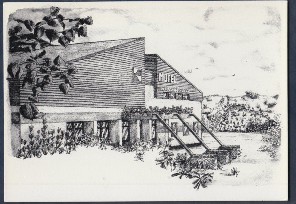 Renesse Motel Congrescentrum De Zeeuwse Stromen Ongelopen, Ophalen of Verzenden, 1980 tot heden, Ongelopen, Zeeland