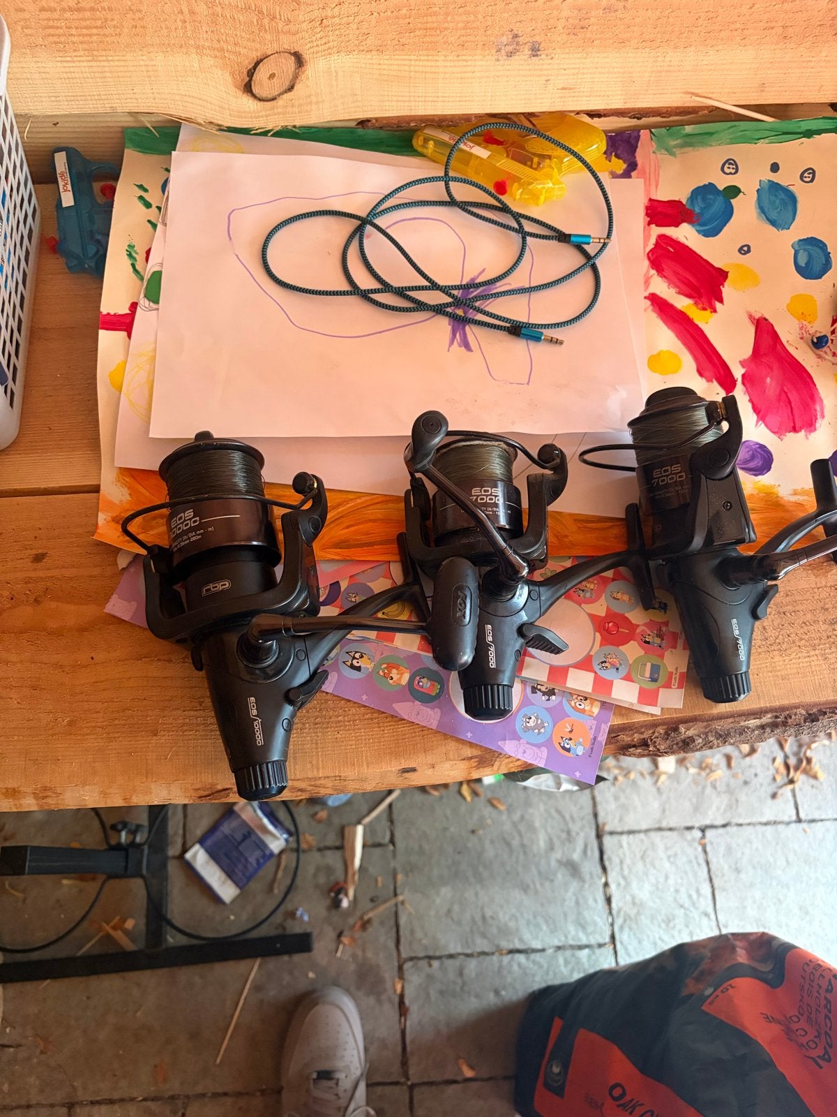 Complete karpervisset: molens, rodpod, hangers en meer, Watersport en Boten, Ophalen of Verzenden, Gebruikt, Overige typen