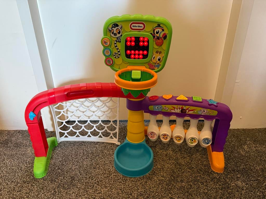 Little Tikes 3-in-1 Sportcentrum (geluiden werken), Ophalen, Gebruikt, Jongen of Meisje