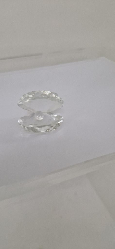 Swarovski kristallen oester, groot, Verzamelen, Swarovski, Ophalen of Verzenden, Zo goed als nieuw, Figuurtje