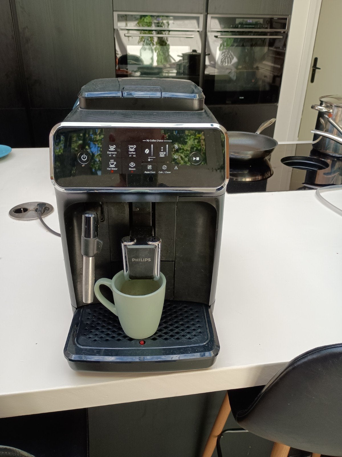 koffiebonen koffie machine EP2220 volautomatische espressoma, Espresso apparaat, 10 kopjes of meer, Afneembaar waterreservoir