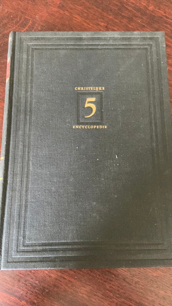 Christelijke encyclopedie deel 5, Ophalen of Verzenden, Zo goed als nieuw