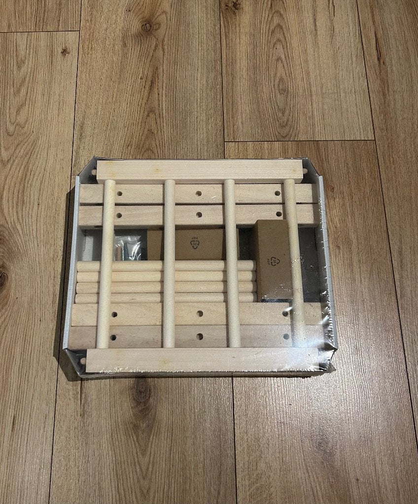 IKEA HÜTTEN Wijnrek - Nieuw in doos, Huis en Inrichting, Kasten | Stellingkasten, Ophalen, Nieuw