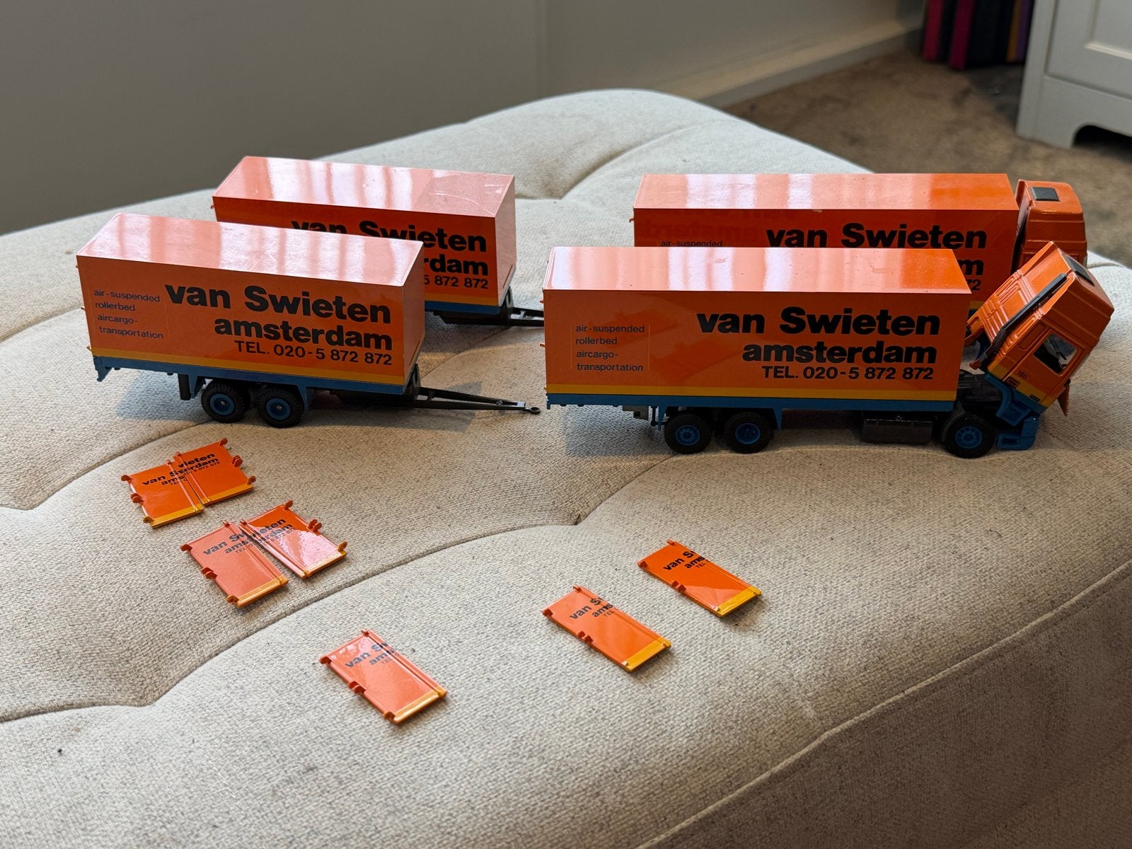 Complete verzameling vrachtauto's - diverse merken en modell, Ophalen, Gebruikt, Auto's