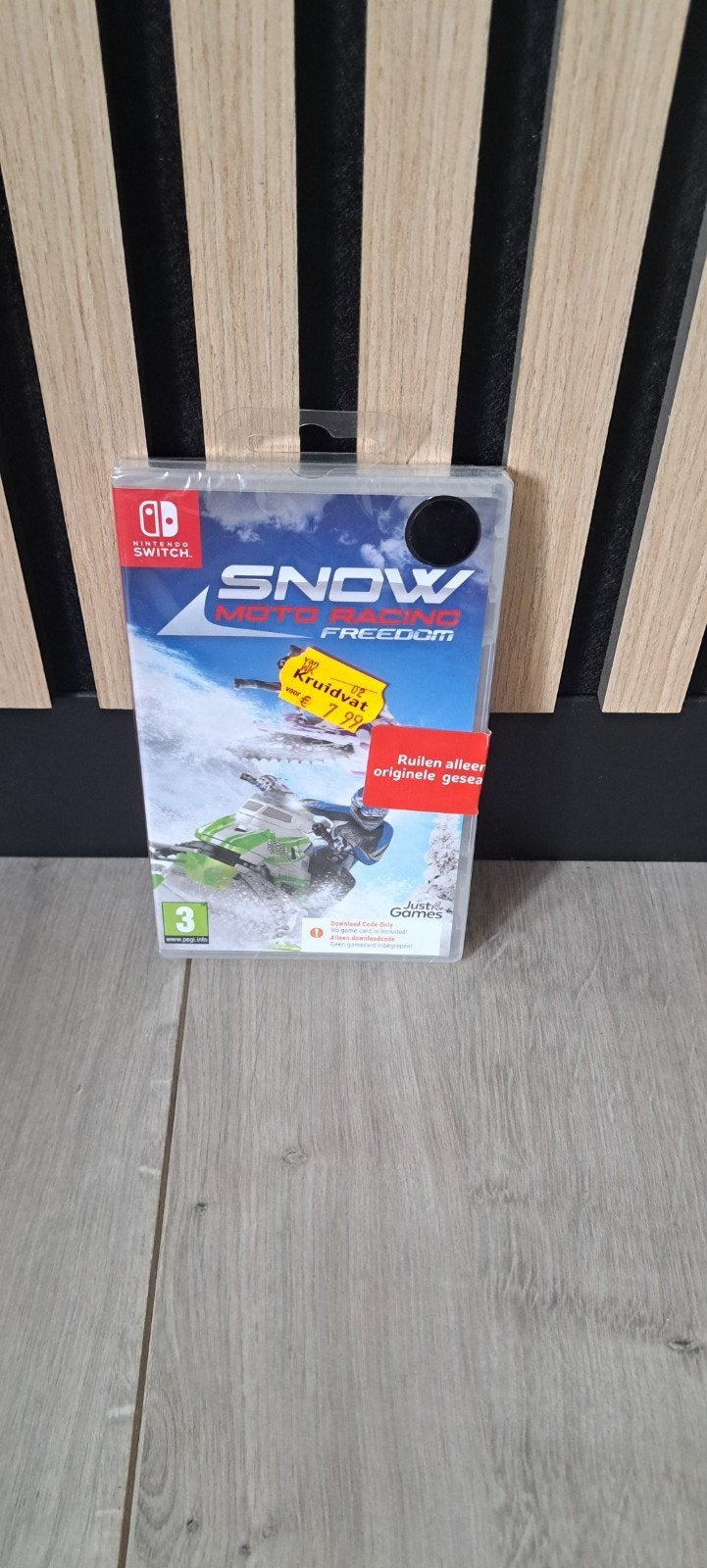 Nieuwe Switch game , Snow moto racing freedom, Spelcomputers en Games, Ophalen, 1 speler, Racen en Vliegen, Nieuw