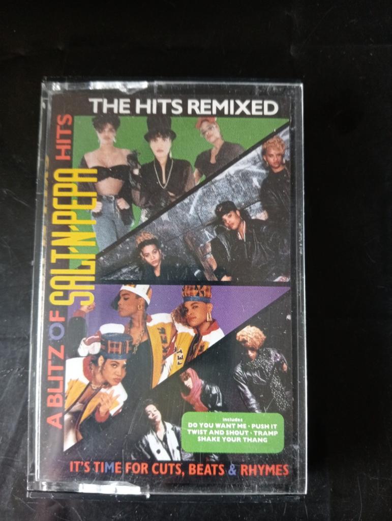 Salt-N-Pepa - A Blitz of Salt-N-Pepa Hits (Cassette), Gebruikt, 1 bandje, Ophalen of Verzenden, Origineel
