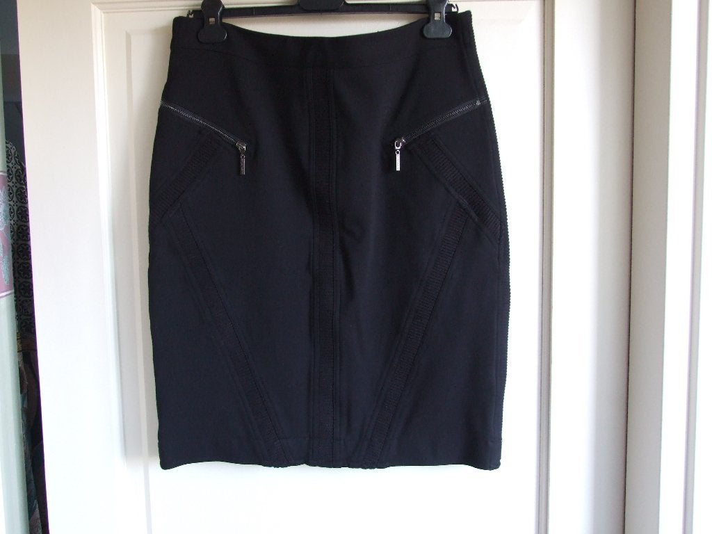 Bandolera nieuwe zwarte rok met fraaie details maat 40, Maat 38/40 (M), Zwart, Nieuw, Ophalen of Verzenden