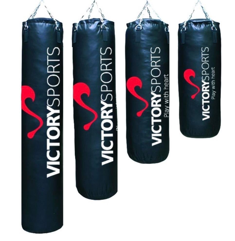 Victory Sports Bokszak Zwart 150 cm - Duurzaam Bisonyl, Ophalen, Nieuw, Bokszak