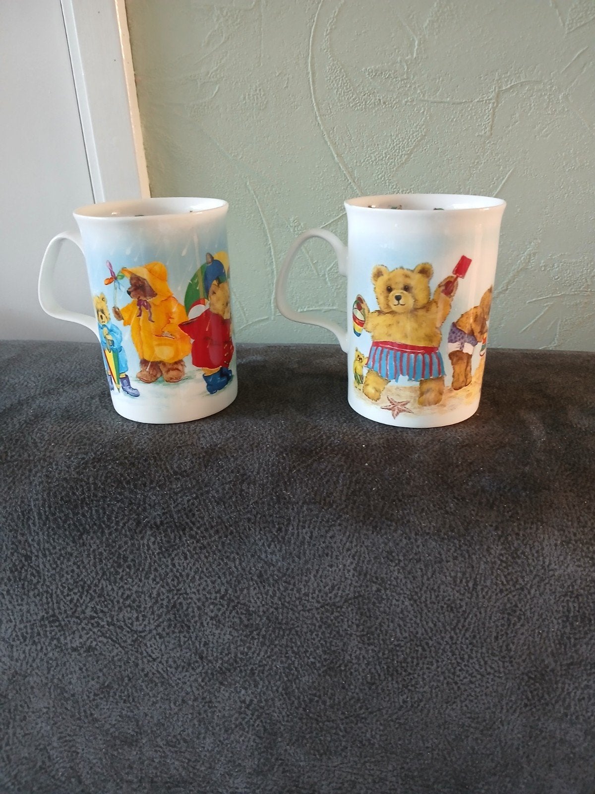 2 mooie bekers met beren, Ophalen of Verzenden