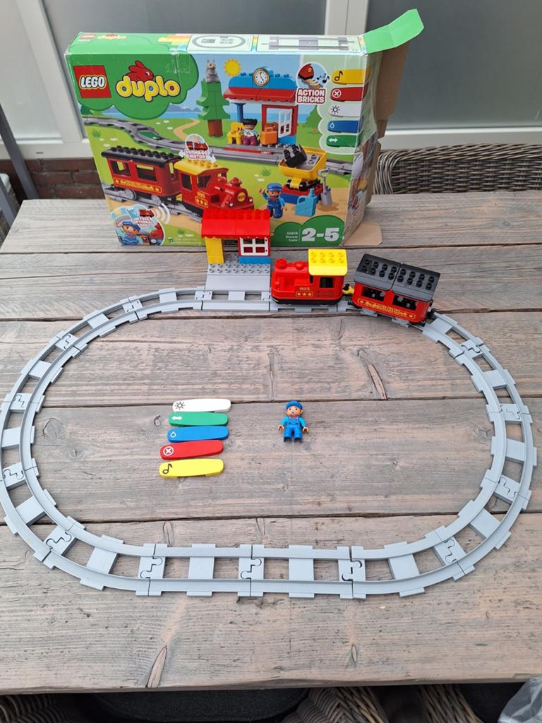 Duplo trein, Kinderen en Baby's, Speelgoed | Duplo en Lego, Ophalen of Verzenden, Gebruikt