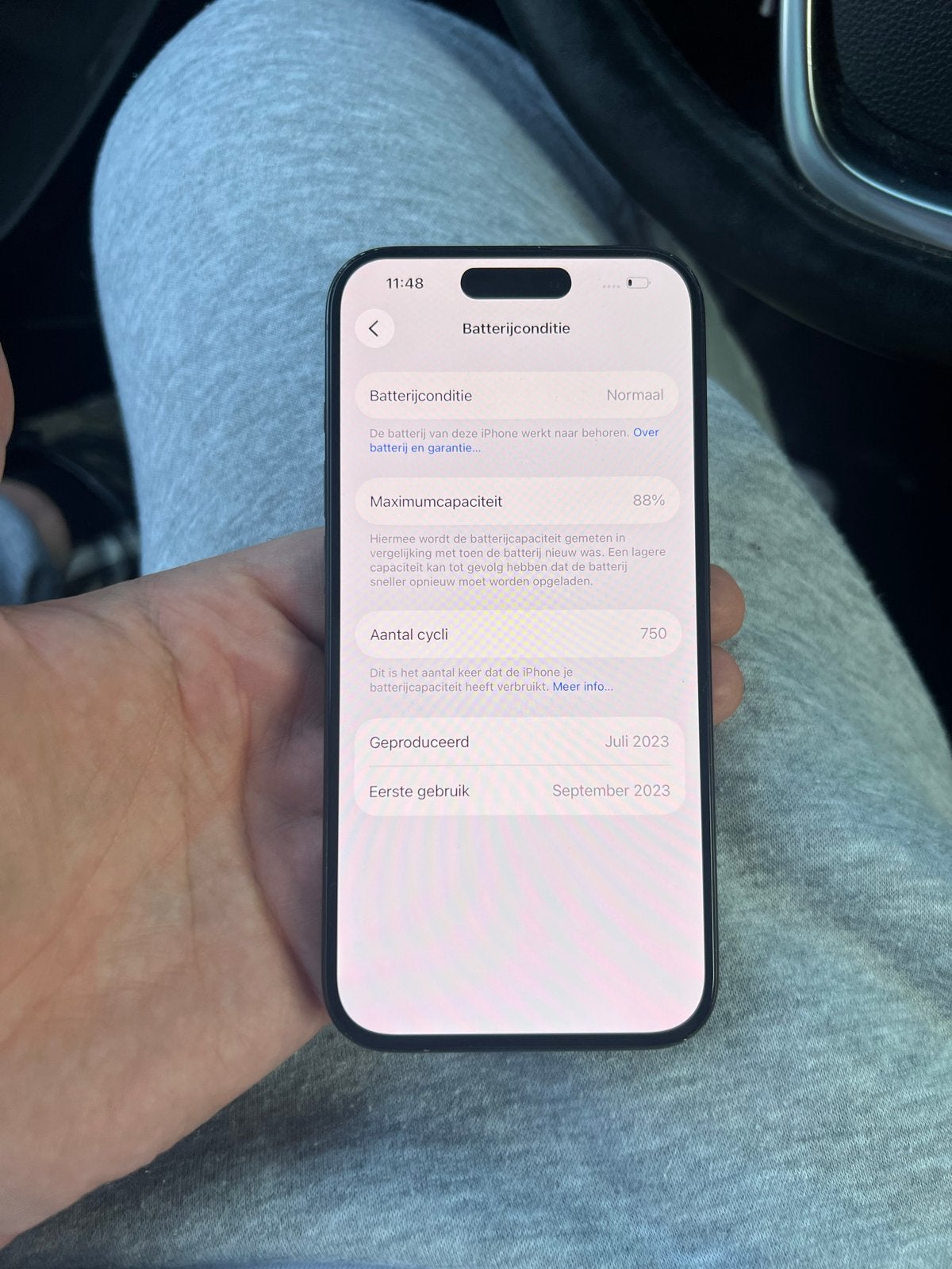 iPhone 15 Pro 256GB Zwart - 88% Batterijconditie, 256 GB, Zwart, Ophalen of Verzenden, Zo goed als nieuw