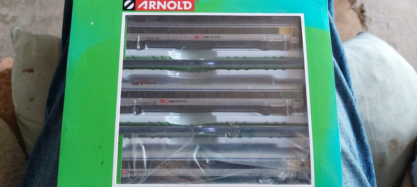 NLK 0729 ARNOLD 3505 SBB CISALPINO 1/160, Arnold, Gelijkstroom, Wagon, Ophalen of Verzenden