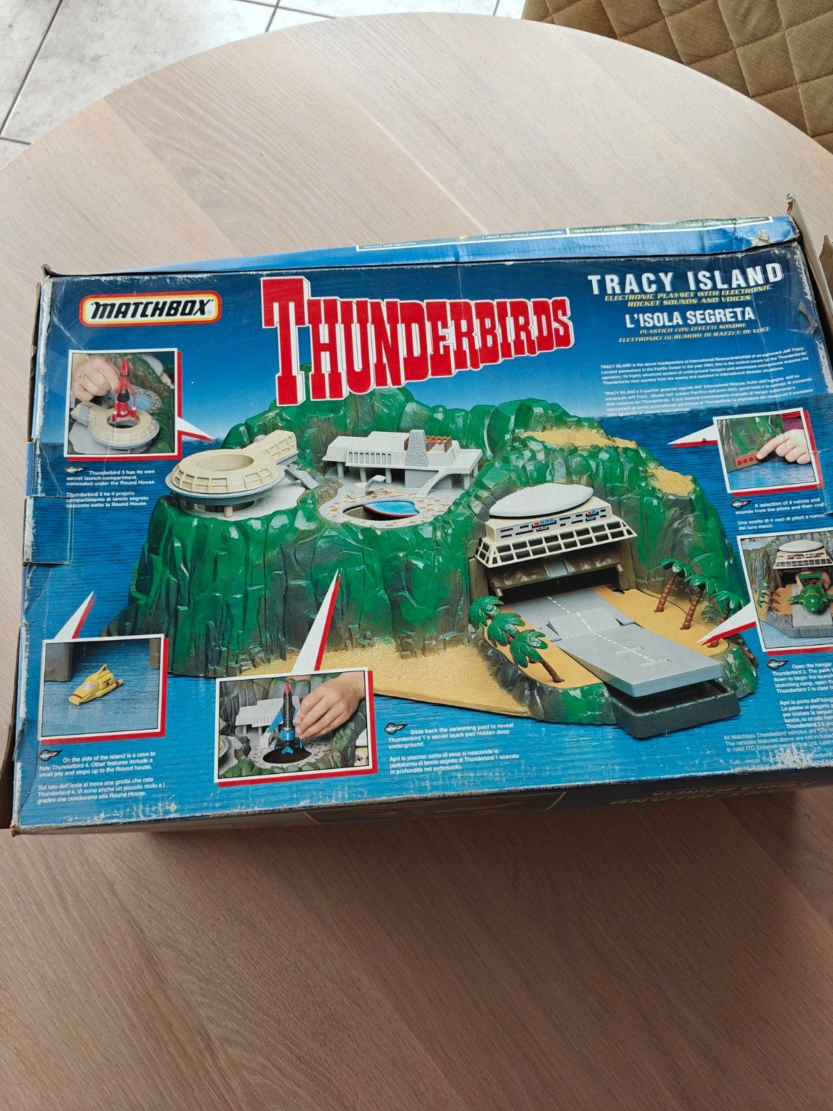 Vintage Thunderbirds Speelgoed en Puzzels Collectie, Ophalen, Gebruikt