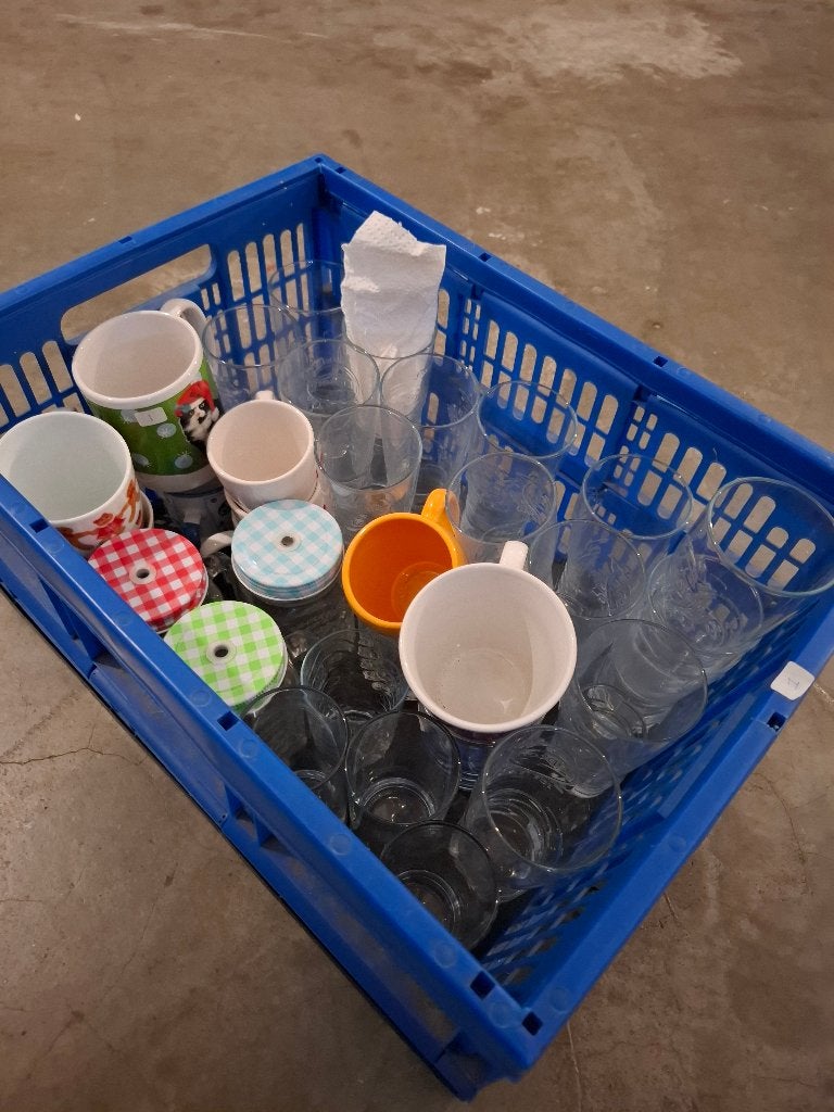 Limonadeglazen, Ophalen, Glas of Glazen, Gebruikt, Glas