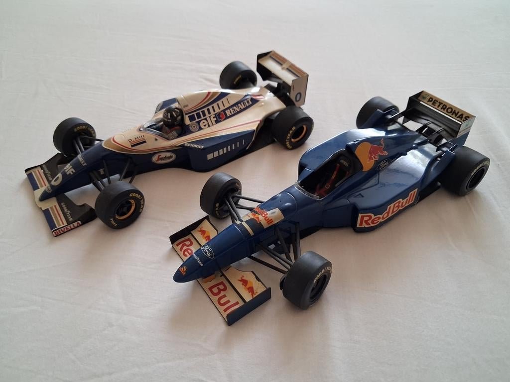 Formule1 set: WILLIAMS FW16 & SAUBER C14  1:18  PMA  no box, Ophalen of Verzenden, Gebruikt, Auto, MiniChamps