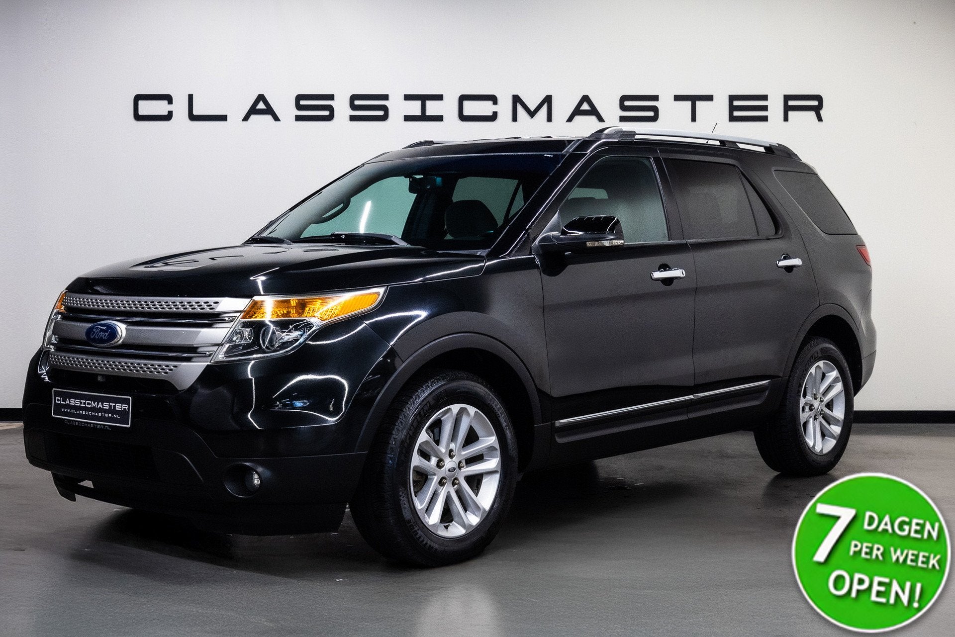 Ford Explorer XLT 7 Persoonsuitvoering Dealer auto, Automaat, Parkeersensor, Stof, Gebruikt