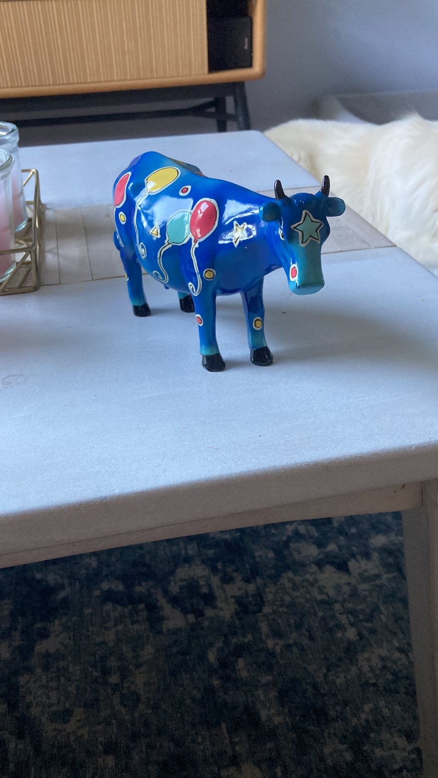 Cow parade  ‘ party cow ‘( 9178), Ophalen of Verzenden, Zo goed als nieuw, Dier