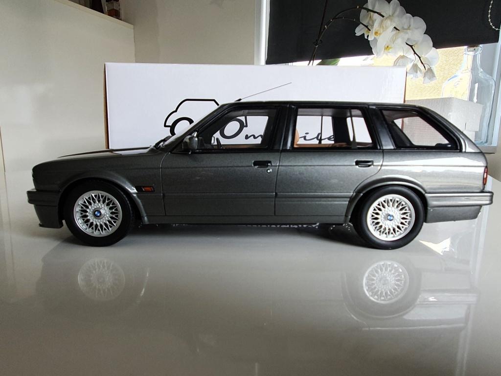 1:18 OttoMobile BMW 325i (E30) Touring Dolphin Grey, BBR, OttOMobile, Auto, Ophalen of Verzenden