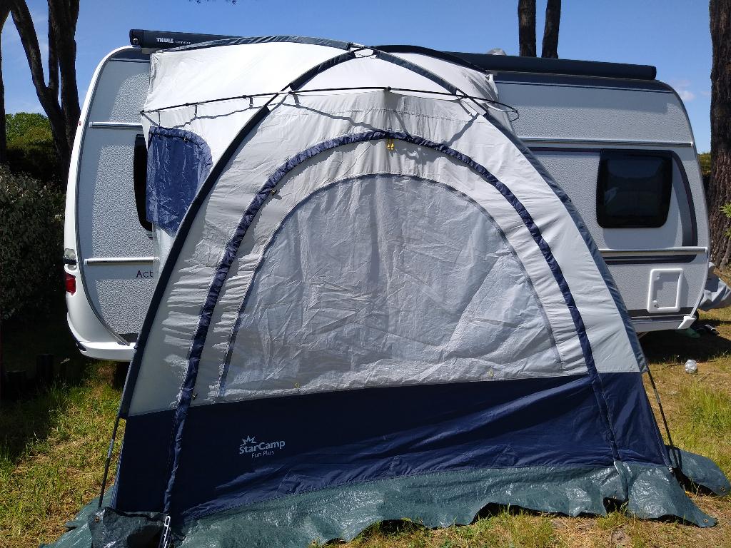 caravan deeltent, Caravans en Kamperen, Ophalen of Verzenden, Gebruikt
