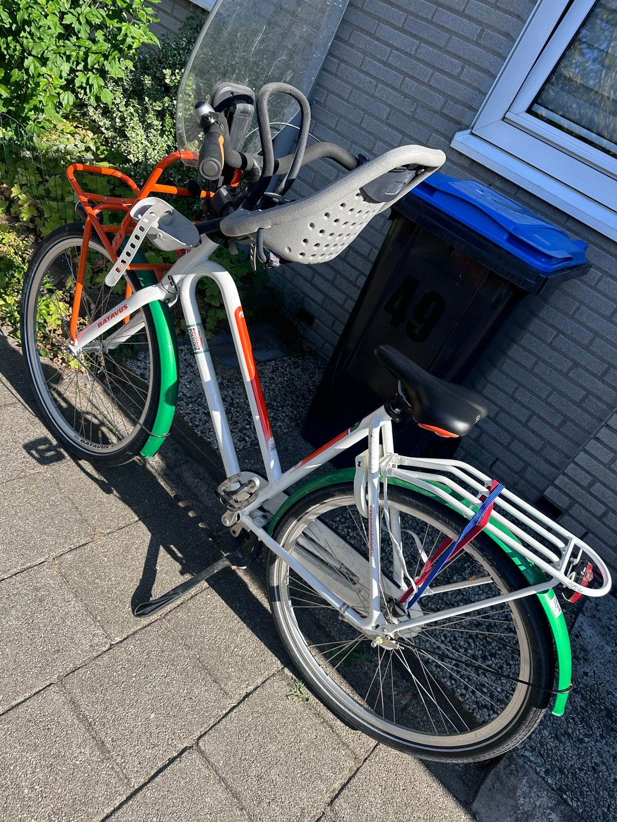 Batavus postcodeloterij fiets, Ophalen, Velgrem, Batavus, 50 tot 53 cm