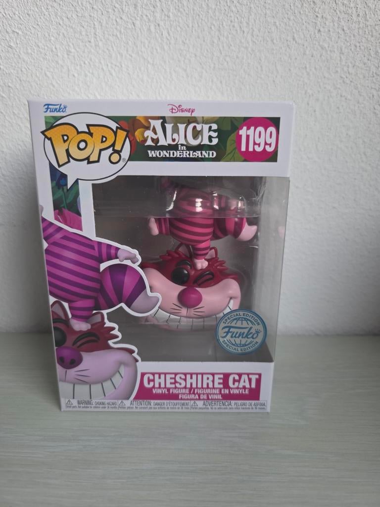 Cheshire Cat - Alice in Wonderland - Disney Funko - 1199, 21 Holborn Viaduct, London, EC1A 2DY, SupportEMEA@Funko.com, Funko, Nieuw
