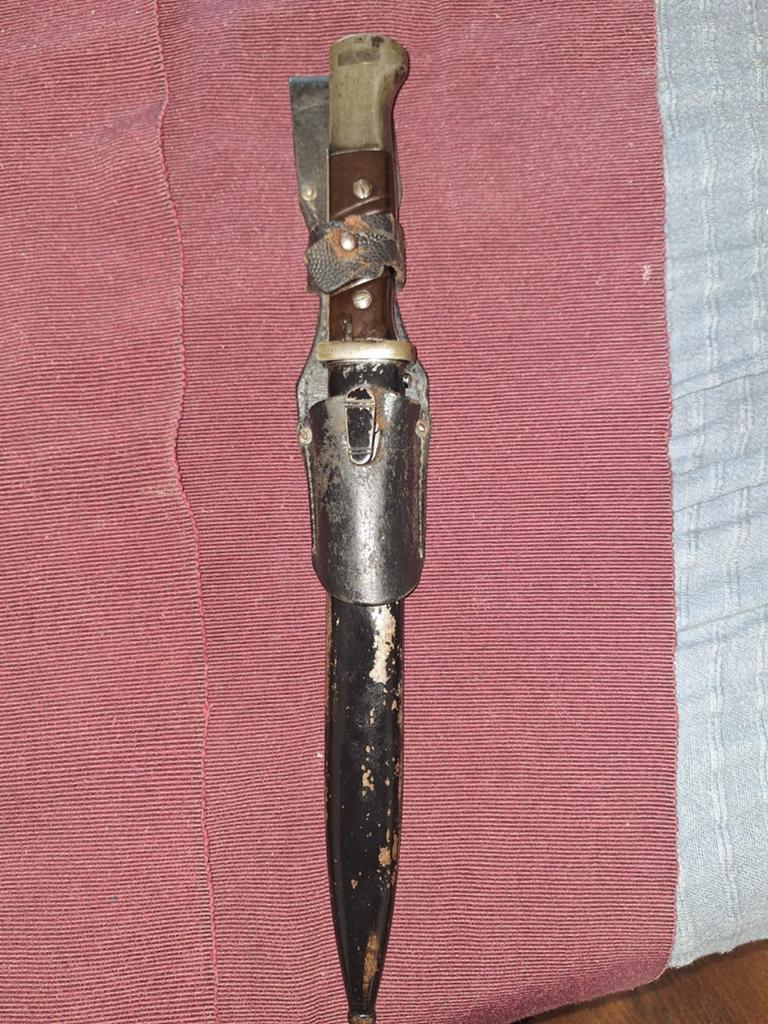 F.W.Holler nummergelijke K98 bayonet, Verzamelen, Ophalen, Overige soorten, Duitsland, Mes of Dolk