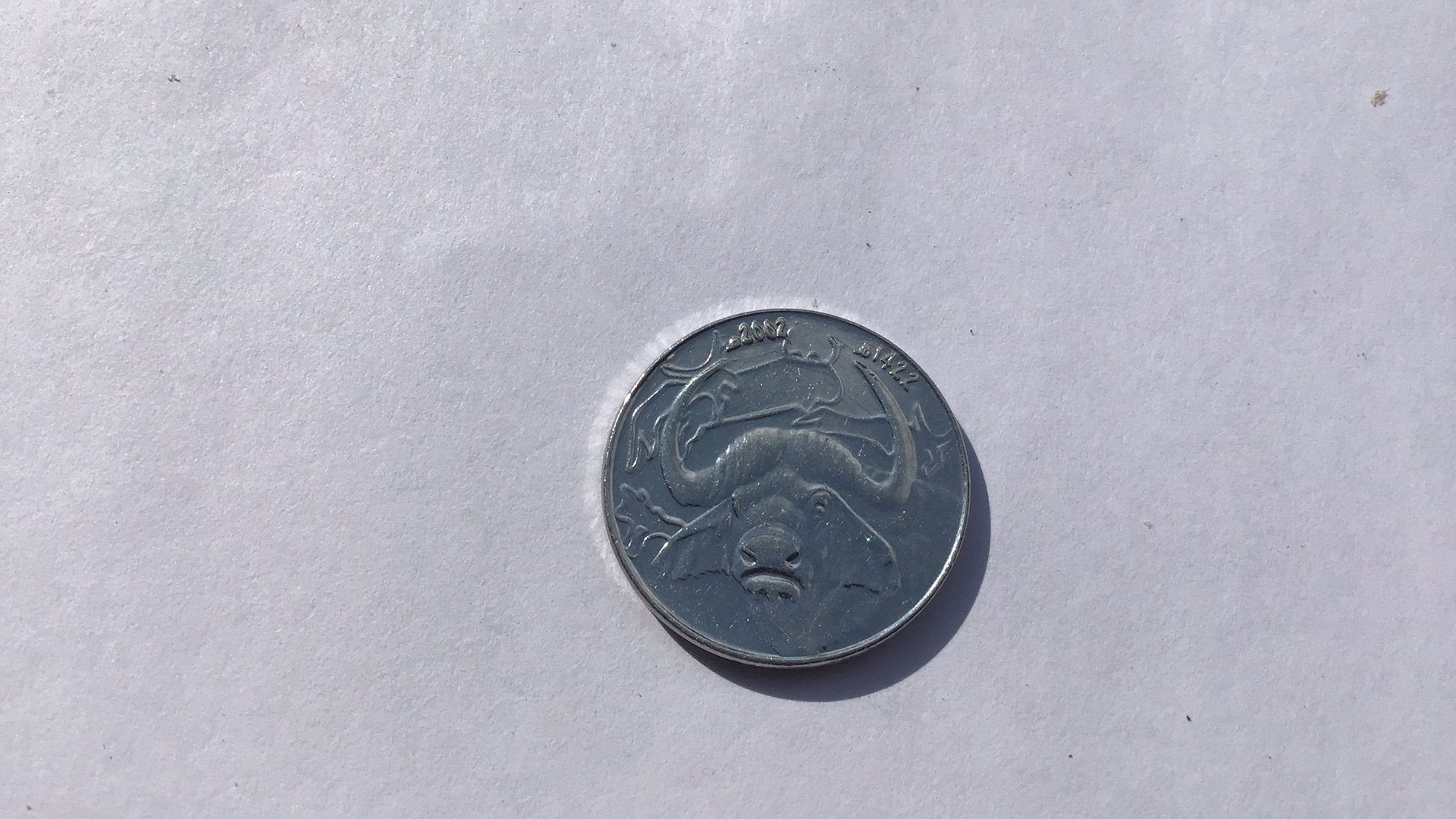 Algerije 1 dinar 2002., Ophalen of Verzenden