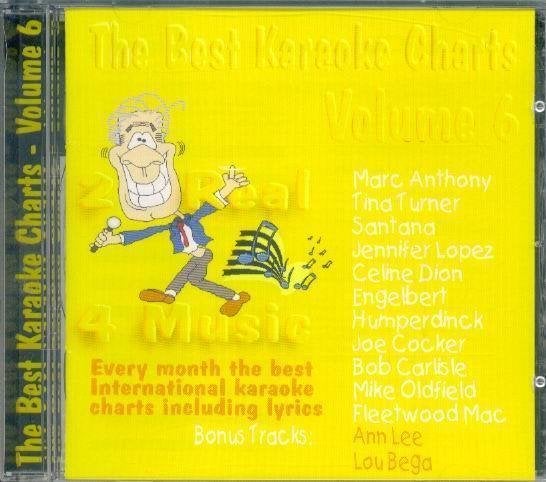 cd van the Best Karaoke Charts vol.6, Verzenden, Gebruikt