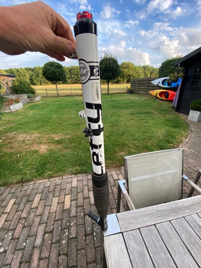 Voorvork Cannondale Lefty 29er PBR OPI Solo Air 90mm, Hardtail, Ophalen of Verzenden, Gebruikt, Overige merken