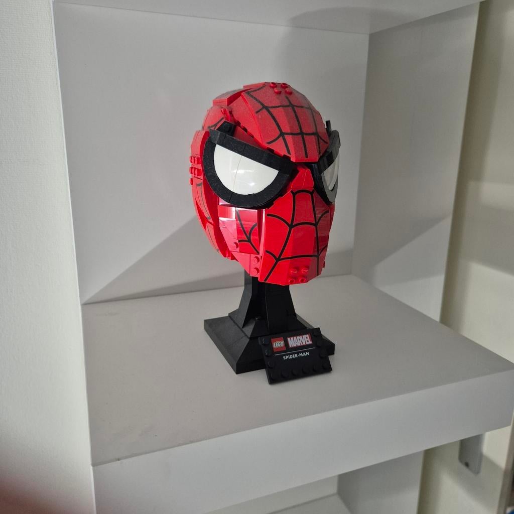 LEGO Marvel Spider-Man Helm (76187), Ophalen of Verzenden, Zo goed als nieuw, Overige merken