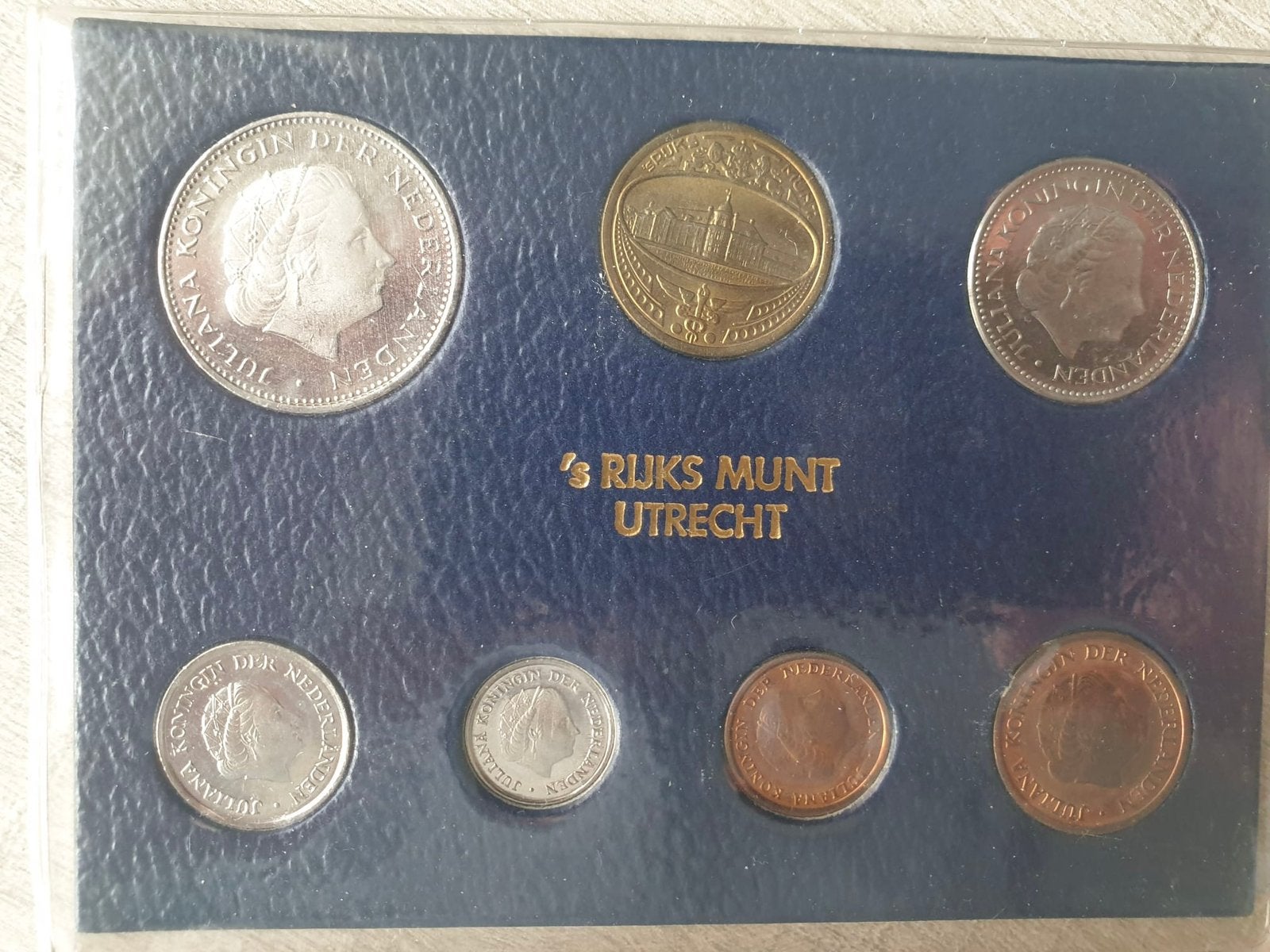 ‘S rijks munt utrecht florijnen muntset 1980, Ophalen of Verzenden, Koningin Beatrix, Overige waardes