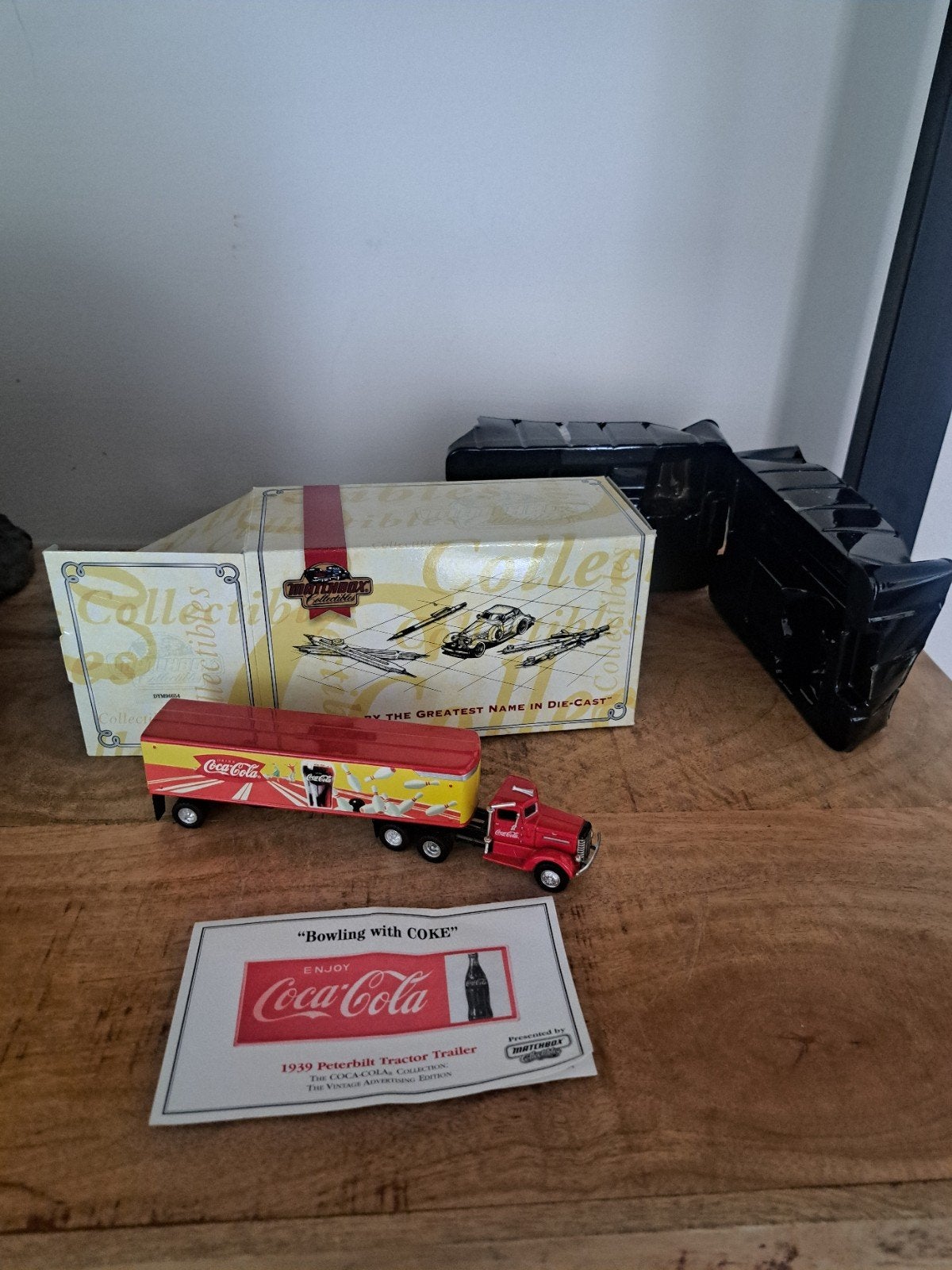dinky matchbox model peterbilt truck trailer, Matchbox dinky, Ophalen of Verzenden, N.b, Bus of Vrachtwagen
