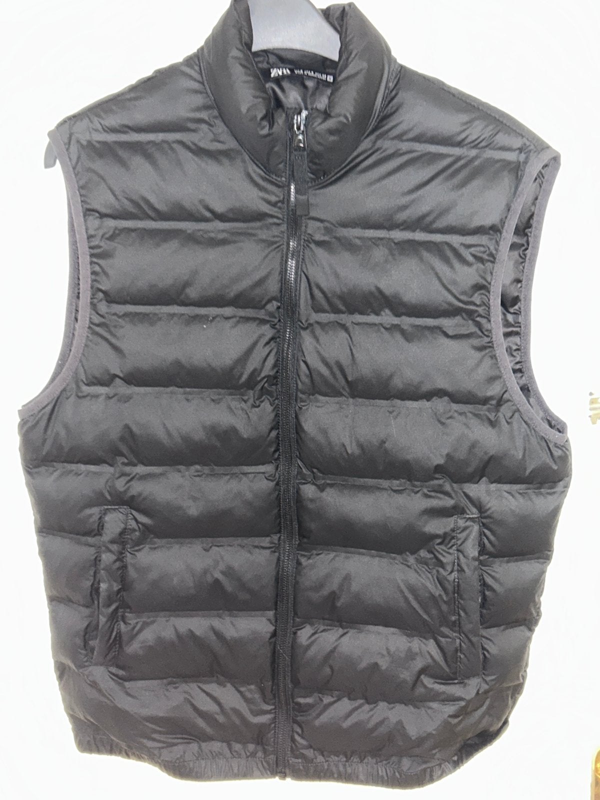 Zwarte Zara Bodywarmer Maat S, Kleding | Heren, Bodywarmers, Ophalen of Verzenden, Zo goed als nieuw, Maat 46 (S) of kleiner, Zwart