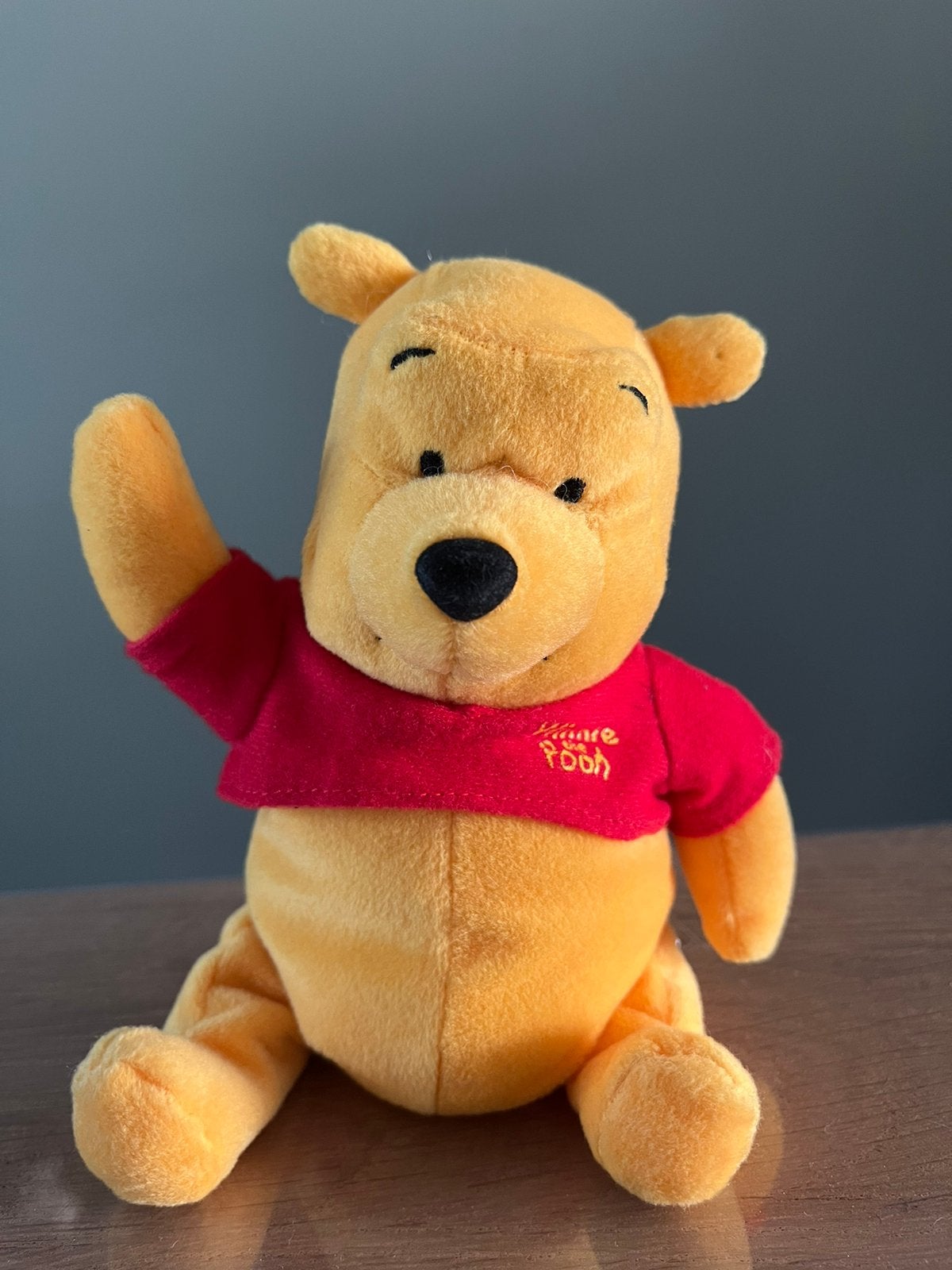 Schattige Winnie the pooh knuffel Disney 17cm, Ophalen of Verzenden, Winnie de Poeh of vrienden, Zo goed als nieuw, Knuffel