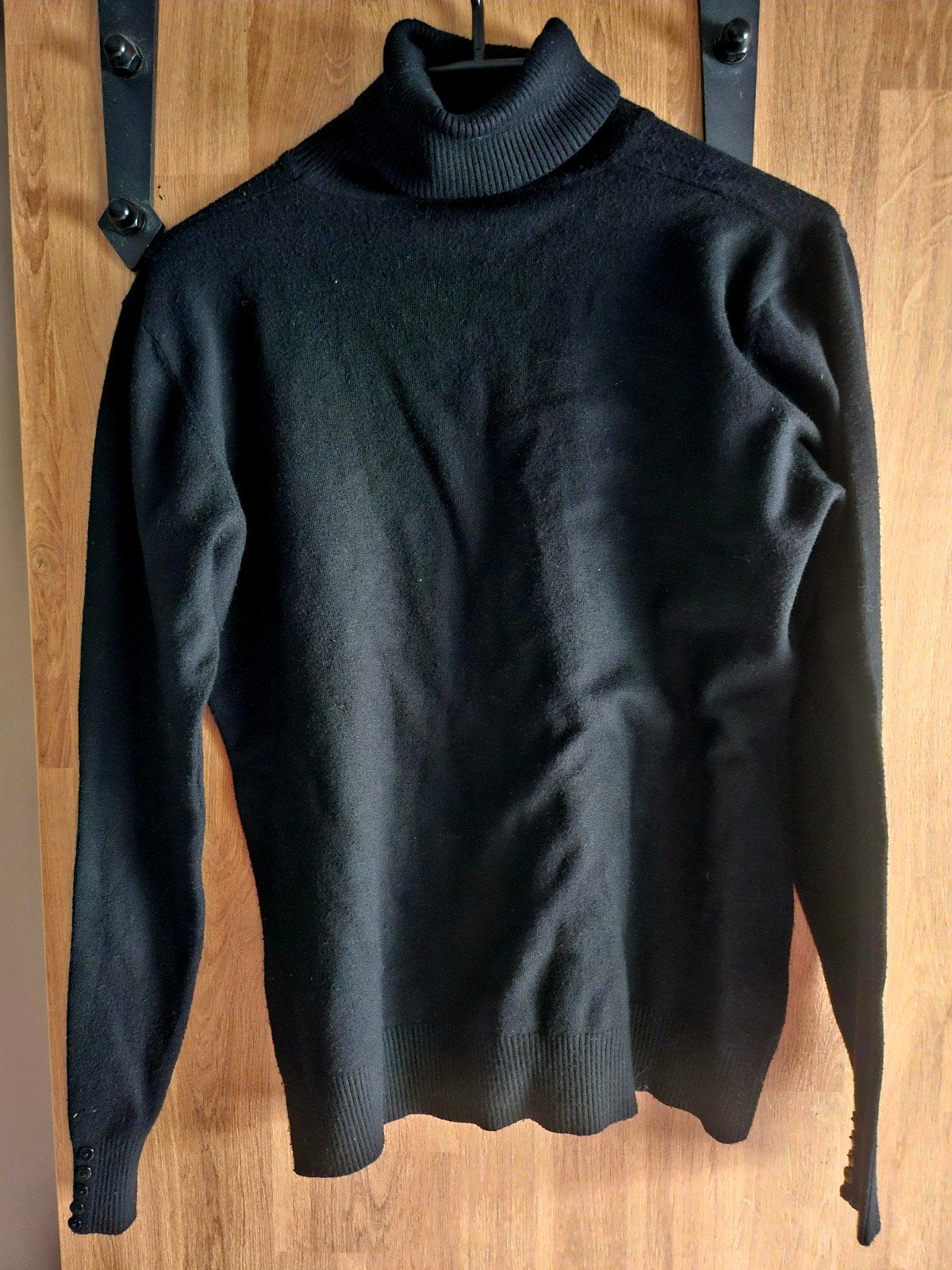 Zwarte coltrui, maat S, Kleding | Dames, Zwart, Ophalen of Verzenden, Onbekend, Maat 36 (S)