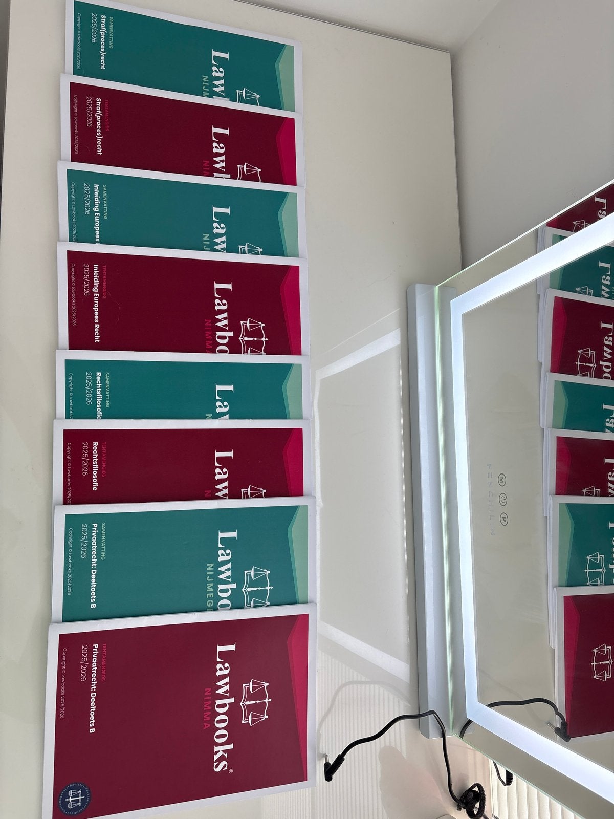 Lawbooks Radboud samenvattingen + tentamengids 1e bachelor, Ophalen of Verzenden, Gamma, Gelezen, WO