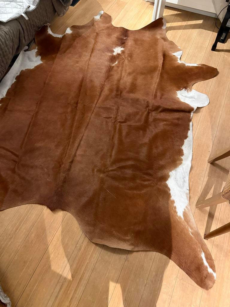 Prachtige koeienhuid - Nieuwstaat, 100 tot 150 cm, Bruin, Nieuw, Ophalen of Verzenden