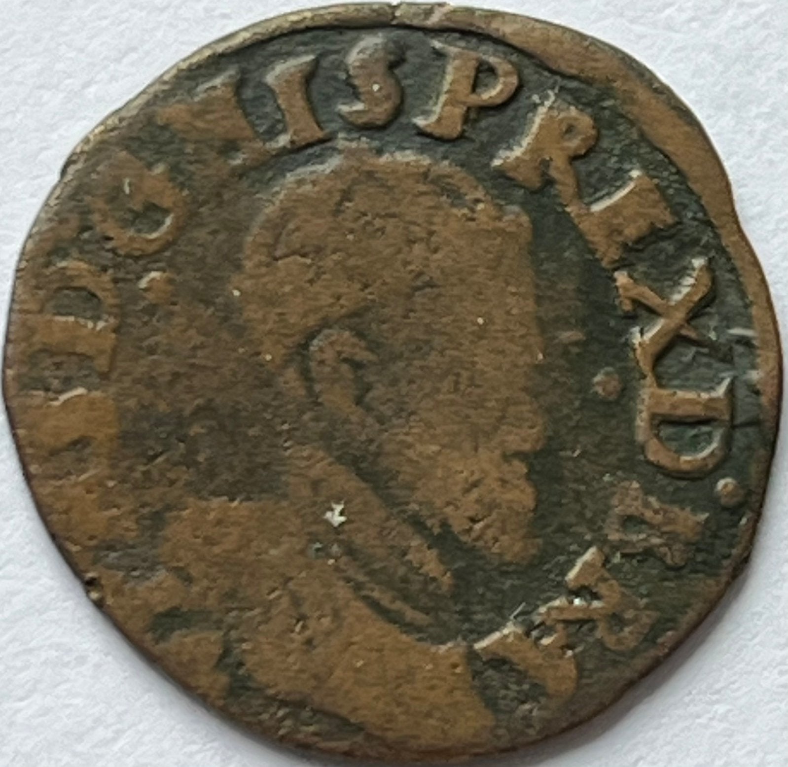 Antwerpen korte Filips II, Postzegels en Munten, Ophalen of Verzenden, Vóór koninkrijk, Overige waardes, Losse munt
