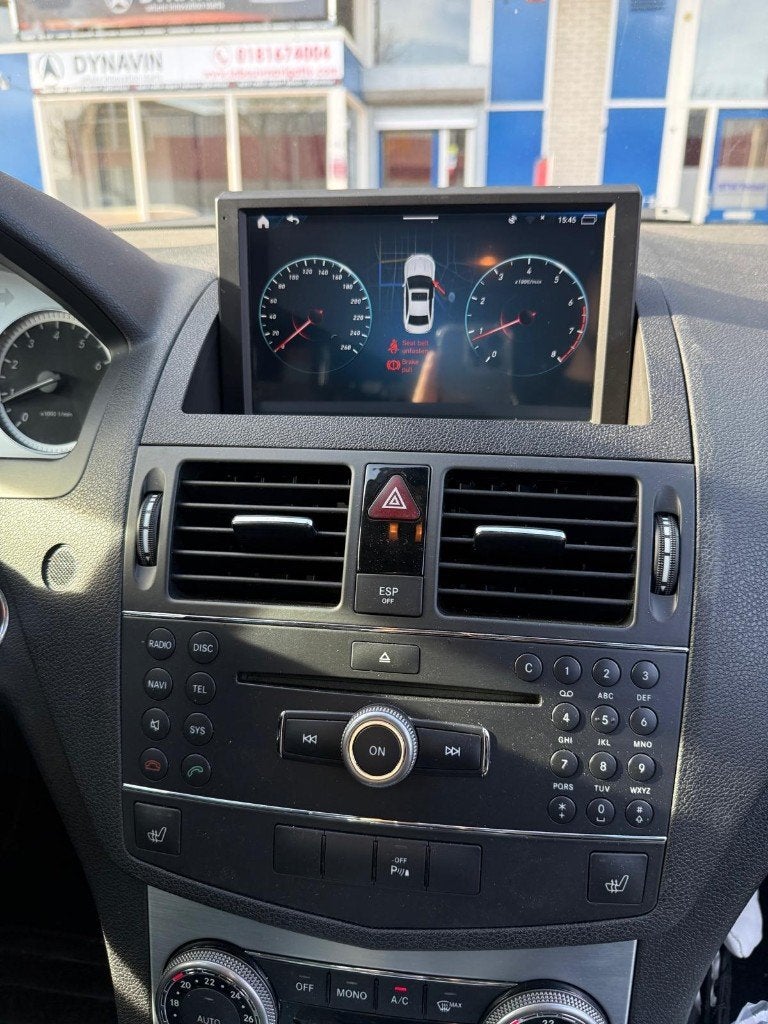mercedes c klasse navigatie carplay android 16 usb Dynavin