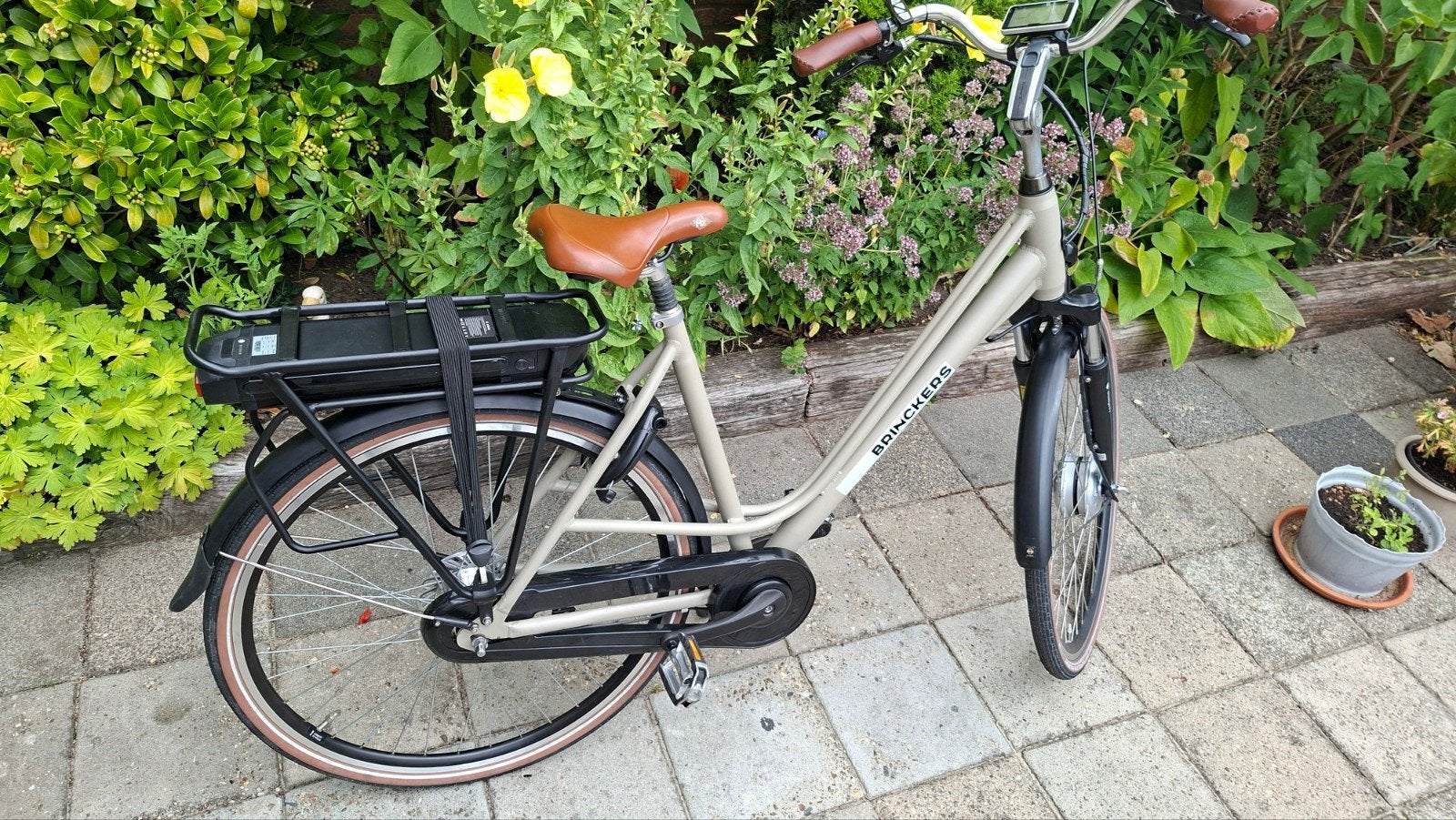 Brinckers Brooklyn ebike, Ophalen, Zo goed als nieuw, Brinckers, 51 tot 55 cm