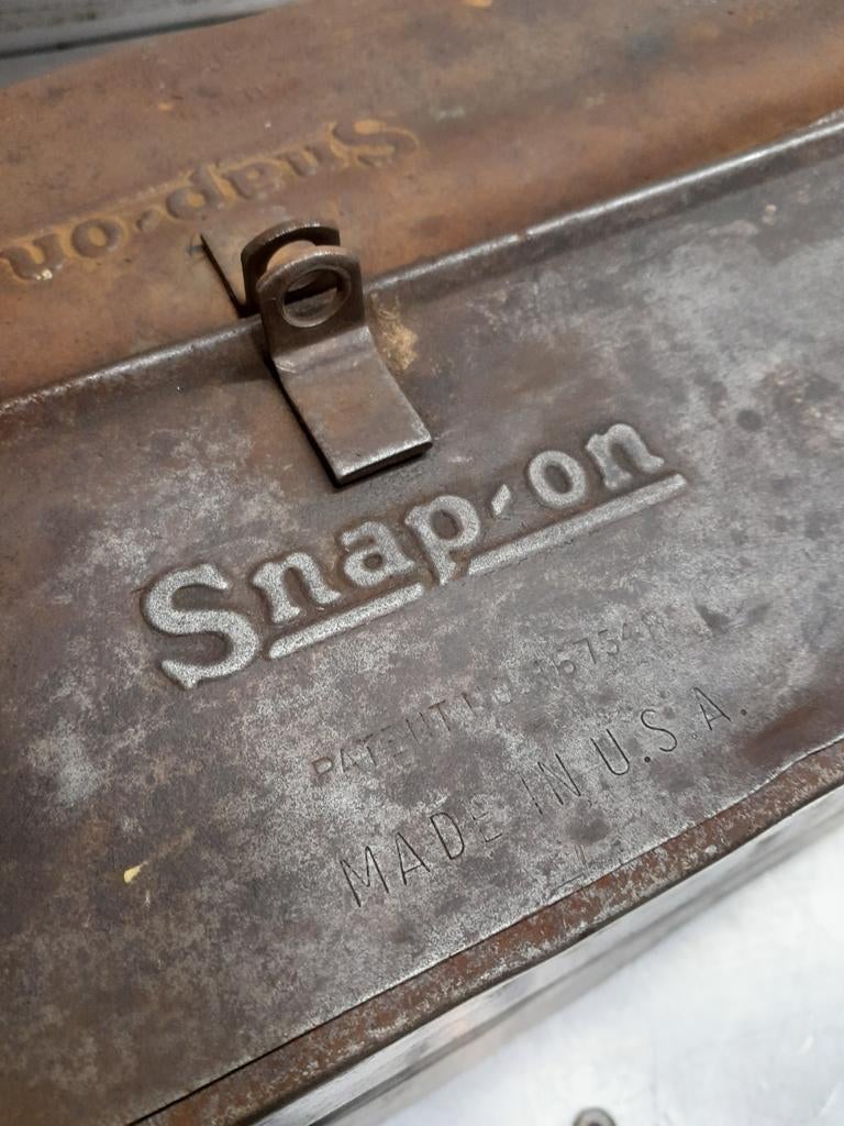 Vintage 20 / 30's Snap-On gereedschapkist toolbox master, Doe-het-zelf en Verbouw, Gebruikt, Ophalen of Verzenden