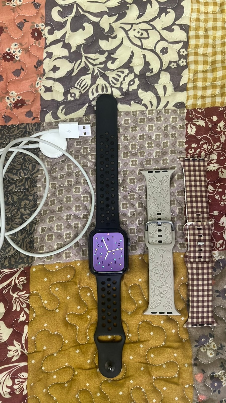 apple watch series 6, Ophalen of Verzenden, Zo goed als nieuw, Zwart, IOS