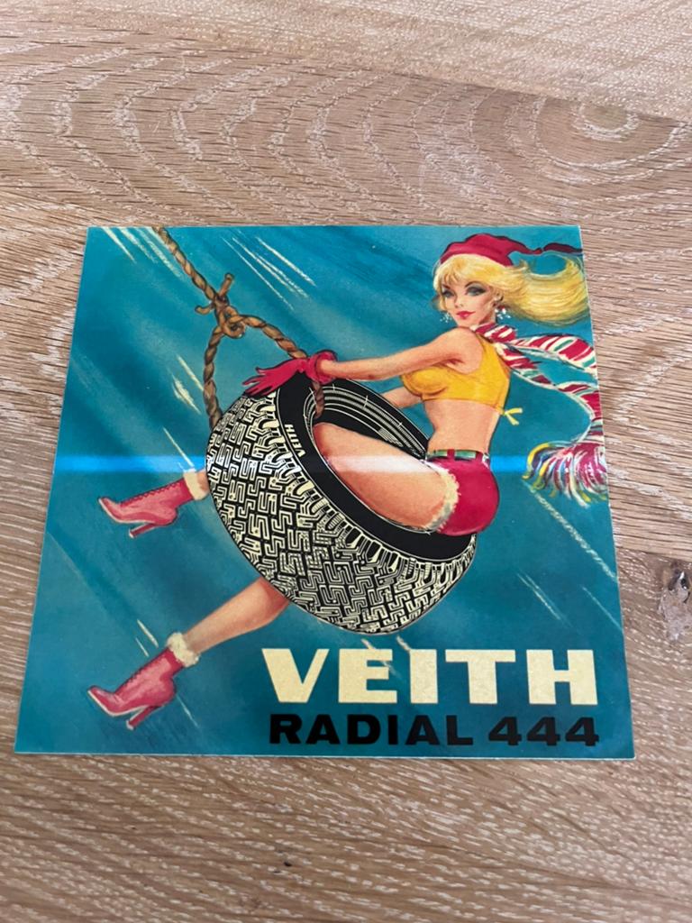 Vintage sticker Veith, Verzamelen, Stickers, Verzenden, Zo goed als nieuw